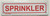 SPRINKLER   Sign