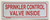 Sprinkler Control Valve Inside   Sign