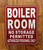 BOILER ROOM COMPLIANCE SIGN