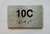 Apartment Number unit 10C Safety Sign