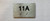 Apartment Number unit 11A Compliance Sign