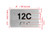 Apartment Number unit 12C Hpd Sign