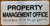 Property Management Office Sign with Raised Letters & Grade 2 Sign
