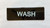 WASH Restaurant Hpd Sign