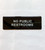 NO PUBLIC RESTROOM Restaurant Safety Sign