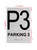 FLOOR P3 - PARKING 3 Ada Sign