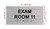 EXAM ROOM 11 Hpd Sign