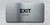 EXIT Compliance Sign