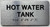 HOT WATER TANK SIGN
