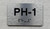 APT# PH-1 SILVER Safety Sign