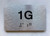 APT# 1G Braille SILVER