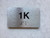 APT# 1K SILVER Compliance Sign