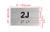 APT# 2J SILVER Hpd Sign