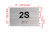 APT# 2S SILVER Ada Sign