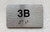 APT# 3B SILVER Safety Sign