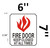 FIRE Door Keep Closed  -Reflective !!!  Fire Department Sign