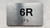 APT# 6R SILVER Ada Sign