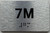 APT# 7M SILVER Sign