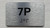 APT# 7P SILVER Safety Sign