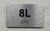 APT# 8L SILVER Safety Sign