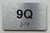 APT# 9Q SILVER Ada Sign