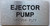 Ejector Pump Sign