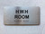 HWH ROOM COMPLIANCE SIGN