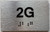 APT# 2G Sign