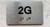 APT# 2G Ada Sign