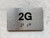 APT# 2G Safety Sign