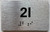 APT# 2I Sign
