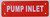 Pump Inlet Valve   Sign