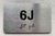 APT# 6J Safety Sign