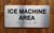 Ice Machine Area Safety Sign