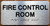 The Fire Control Room Sign