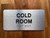 The Cold Room Compliance Sign