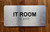 It Room Safety Sign