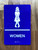 Women Compliance Sign