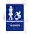 Women Accessible Hpd Sign