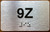 Apartment Number 9Z Sign