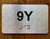 Apartment Number 9Y Ada Sign