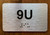 Apartment Number 9U Compliance Sign