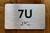 Apartment Number 7U Compliance Sign