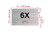 Apartment number 6X Hpd Sign