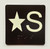 Star S Sign with Raised Letters Compliance Sign