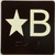 Star B Sign with Raised Letters & Grade 2 Sign