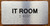 IT Room Ada Sign