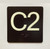 C2 Sign Elevator Jamb Plate Compliance Sign