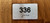 Apartment number 336 Safety Sign