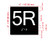 5R Elevator Jamb Plate Hpd Sign